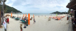 Koh Phangan, spiaggia Haad Rin