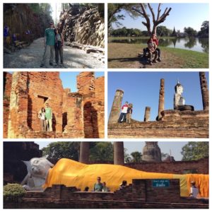 Alcuni scatti durante il Tour: hell fire pass, Ayutthaya e Sukhothai.