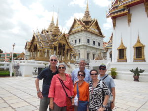 In visita al Palazzo reale, Bangkok.